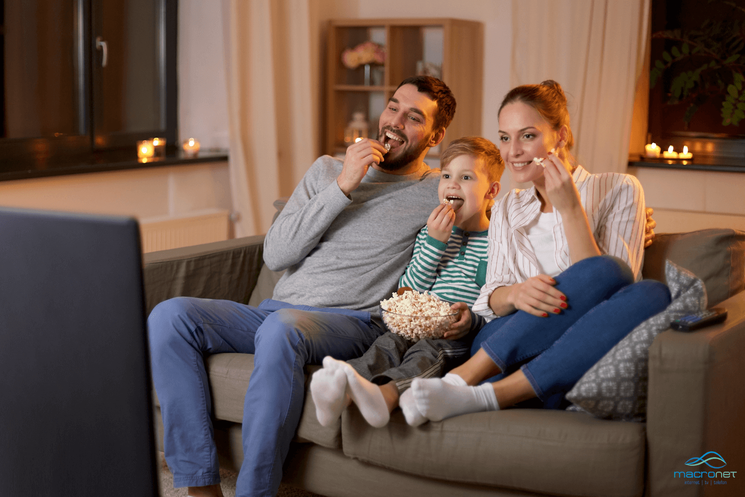 Internet és televízió csomagok a Macronet System-nél
